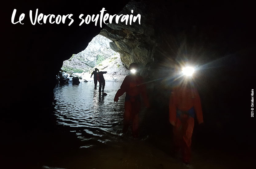 Spéléologie sur le Vercors