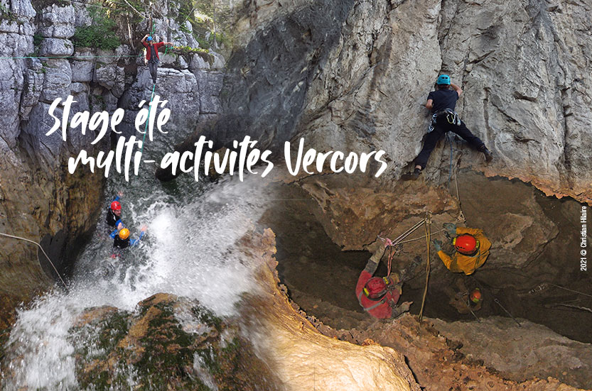 Stages multi-activité été sur le Vercors