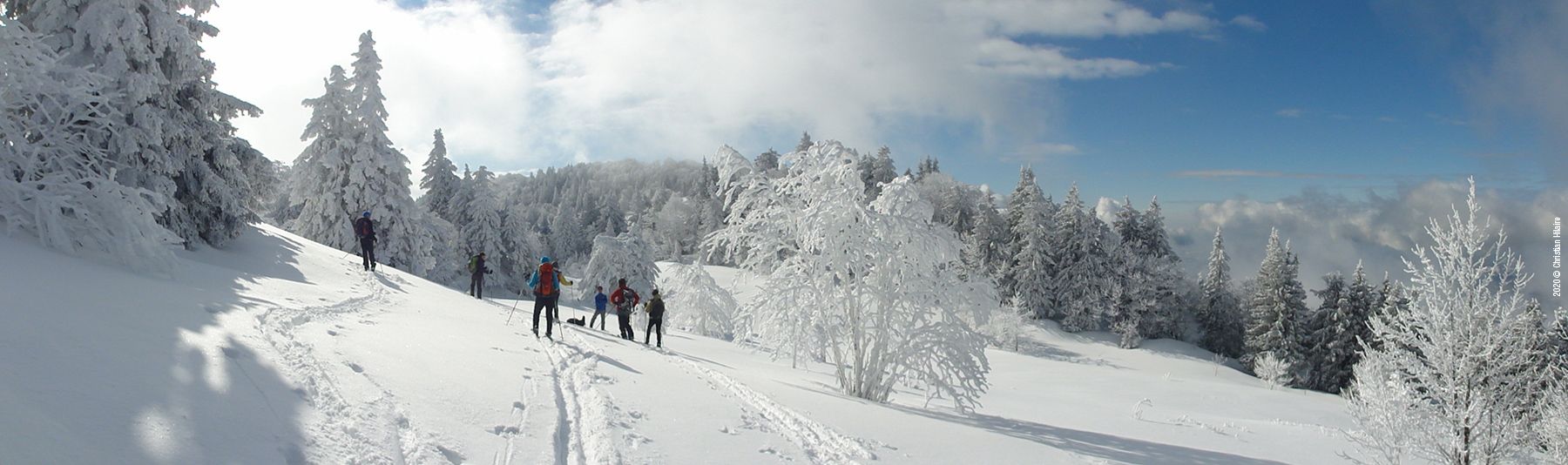 Randonnée nordique - Vercors - Chartreuse - Jura