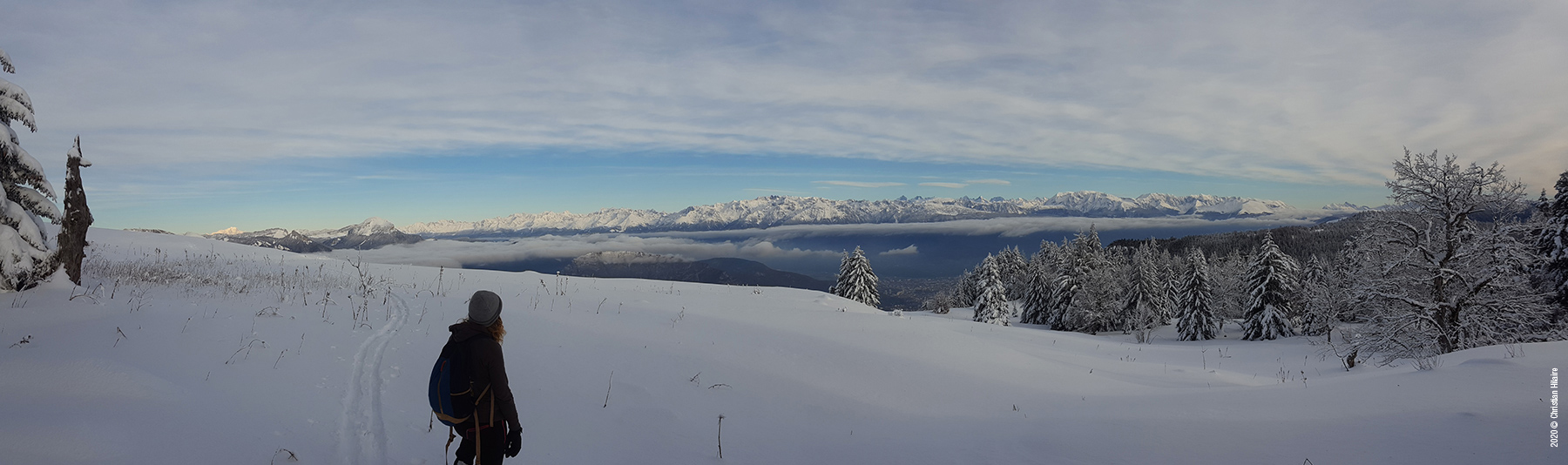 Randonnée à raquettes Vercors