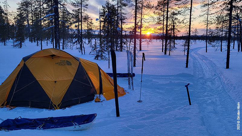 Ski de randonnée en Finlande, Parc national Urho Kekkonen