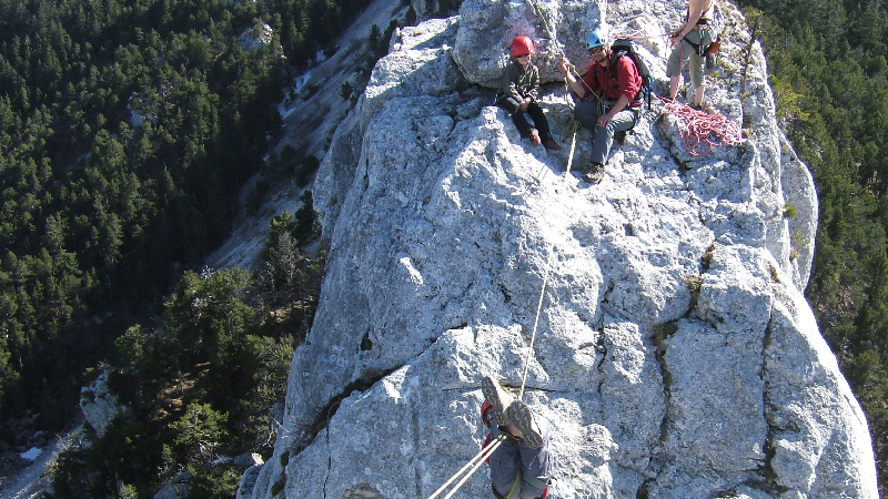 Traversée des trois pucelles de Saint Nizier du Moucherotte