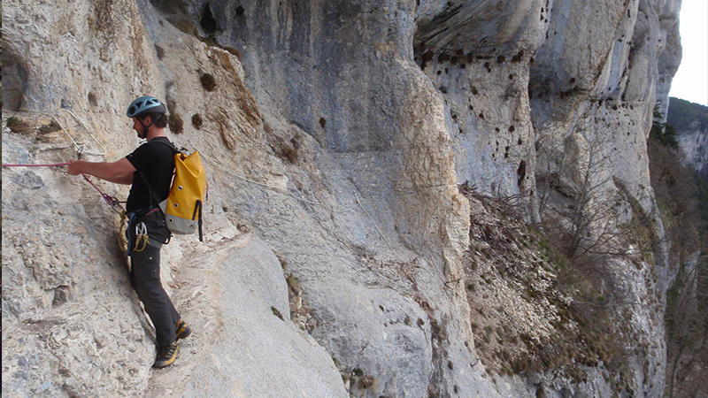 Via orda à Saint Nizier du Moucherotte, Vercors